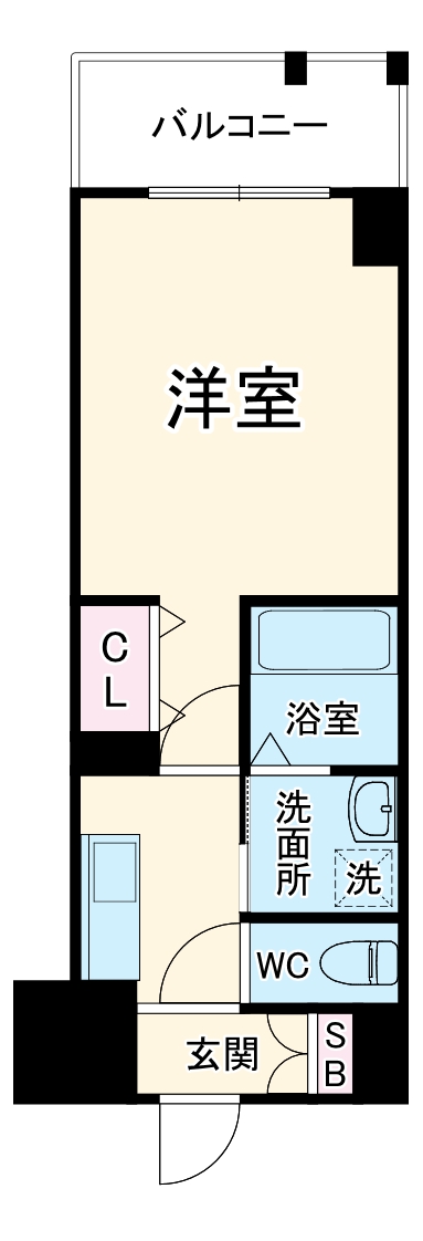 フウキレジデンス関目の間取り