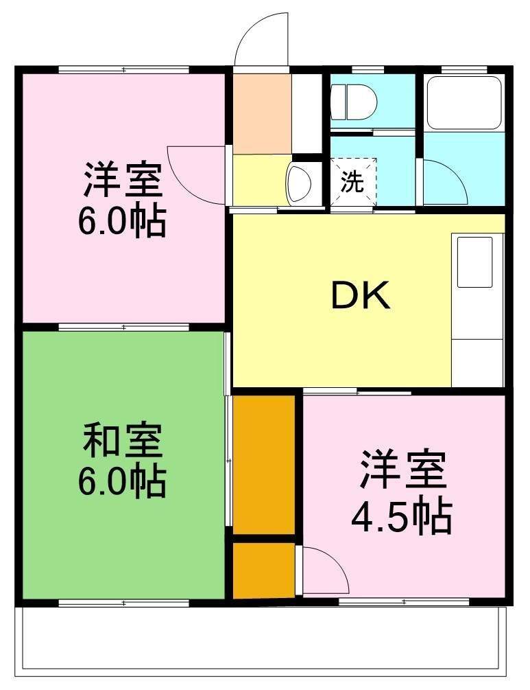 グリーンハイツ古谷の間取り