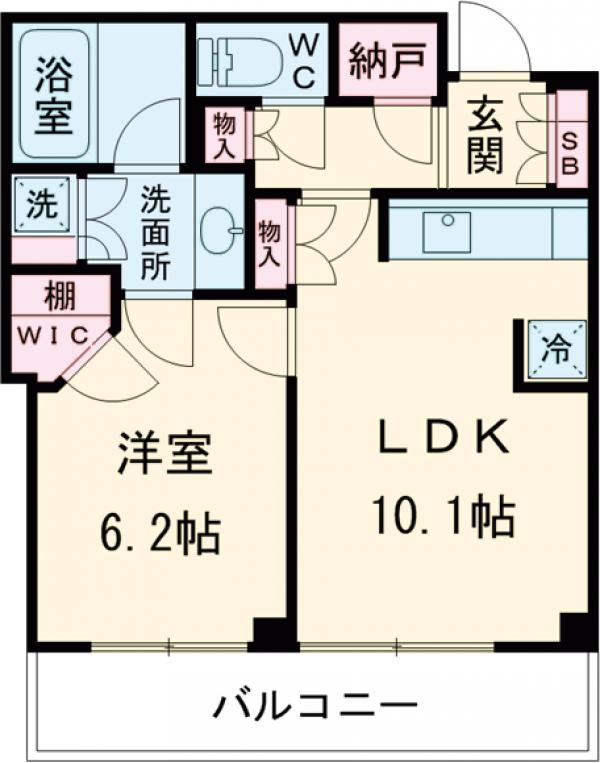 ル・サンク大崎シティタワーの間取り