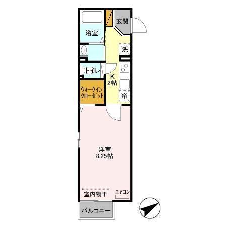 Monarie akiの間取り