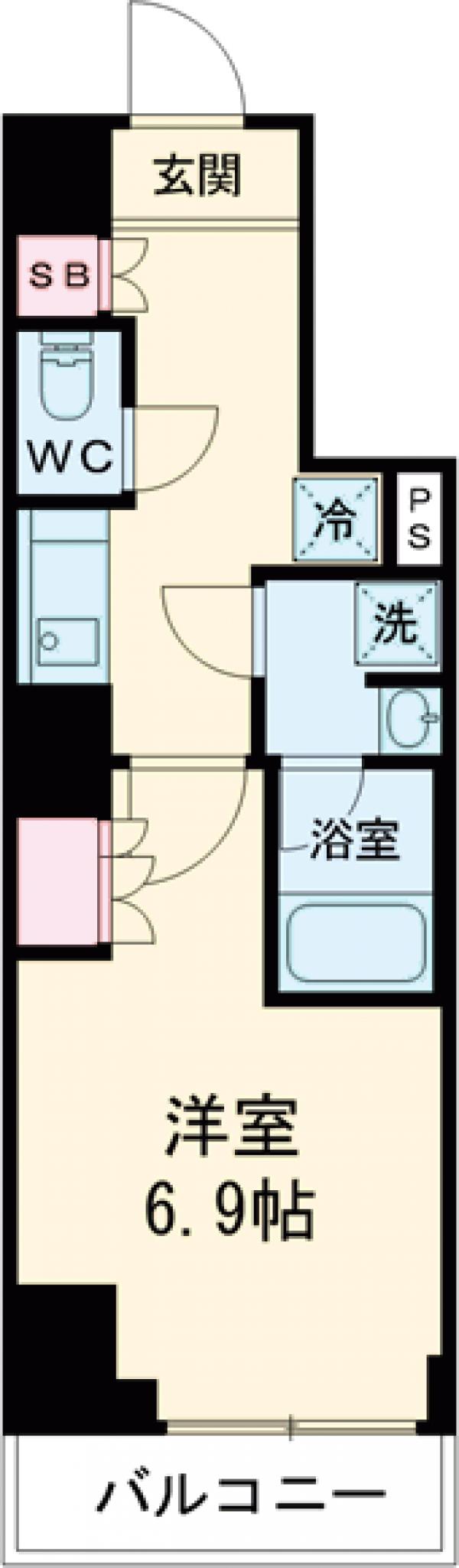 ベルシード東十条ツインズビーの間取り