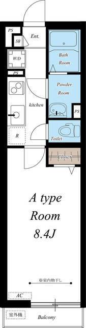 FNEST日野の間取り