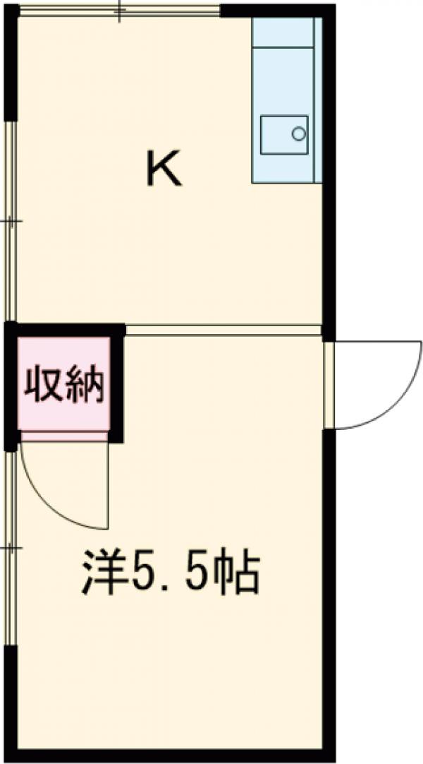 林アパートの間取り