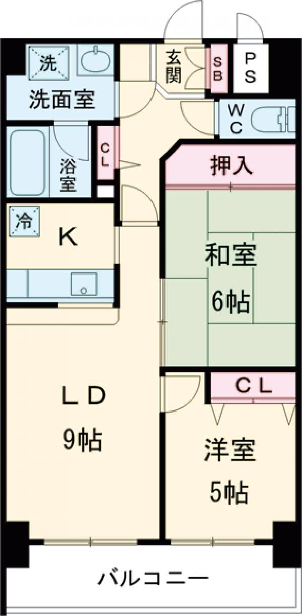 グリーンフィールド大山の間取り