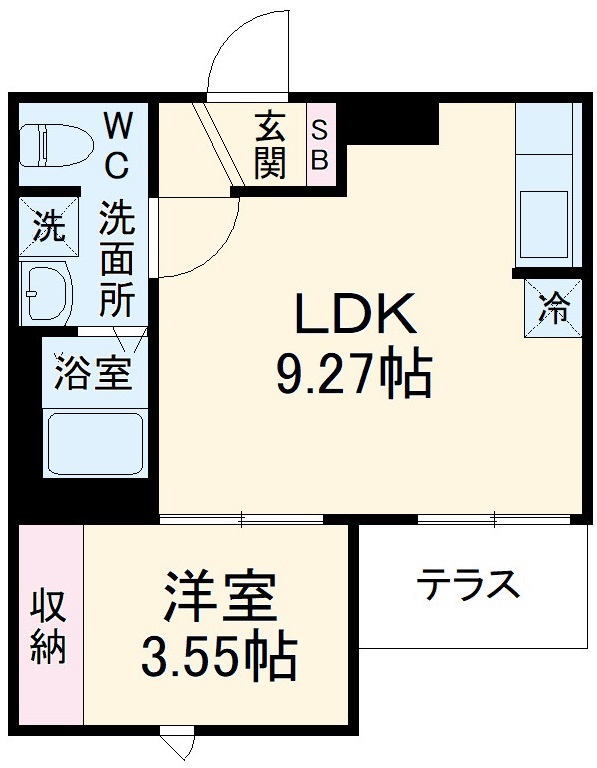 マハロ茅ヶ崎の間取り