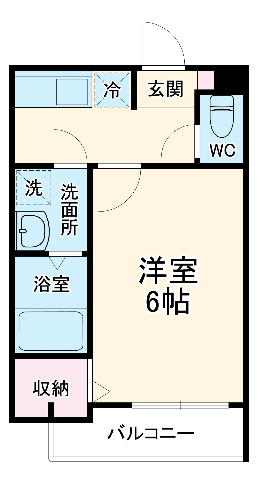 MELDIA上溝の間取り