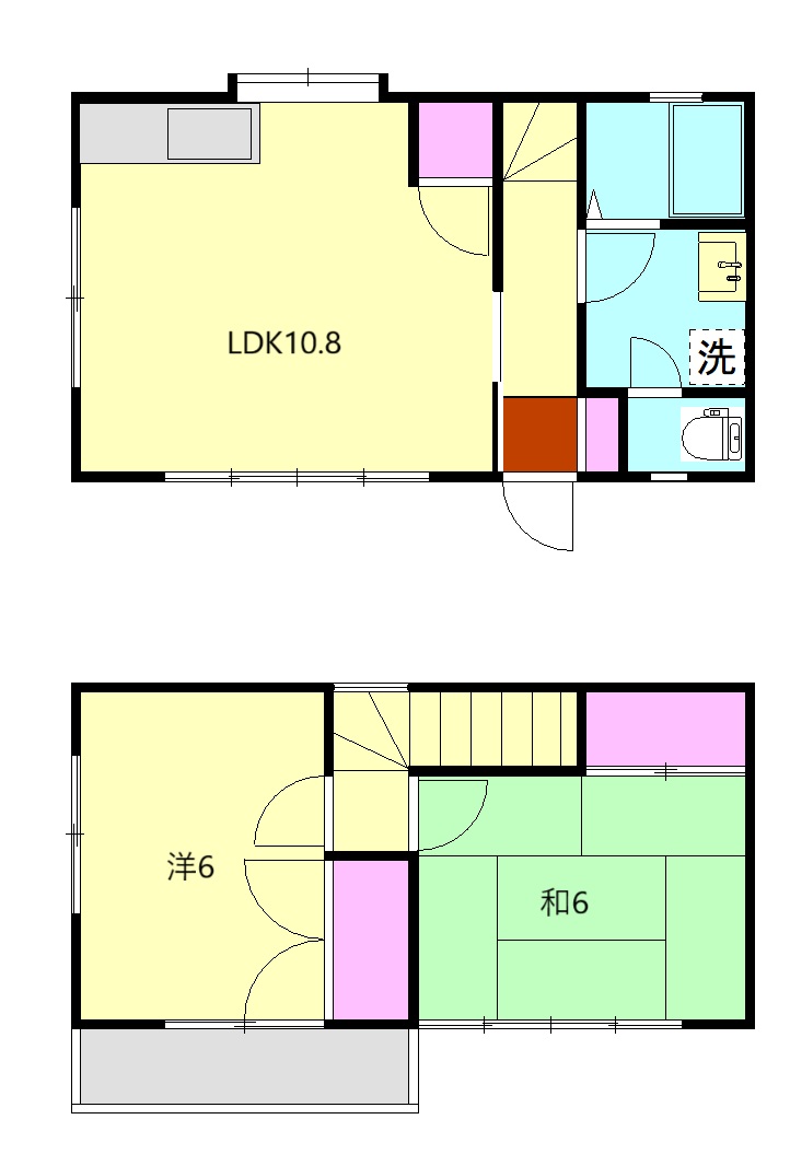 小沢ハイツⅠの間取り