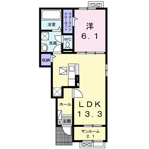フォンテーヌの間取り