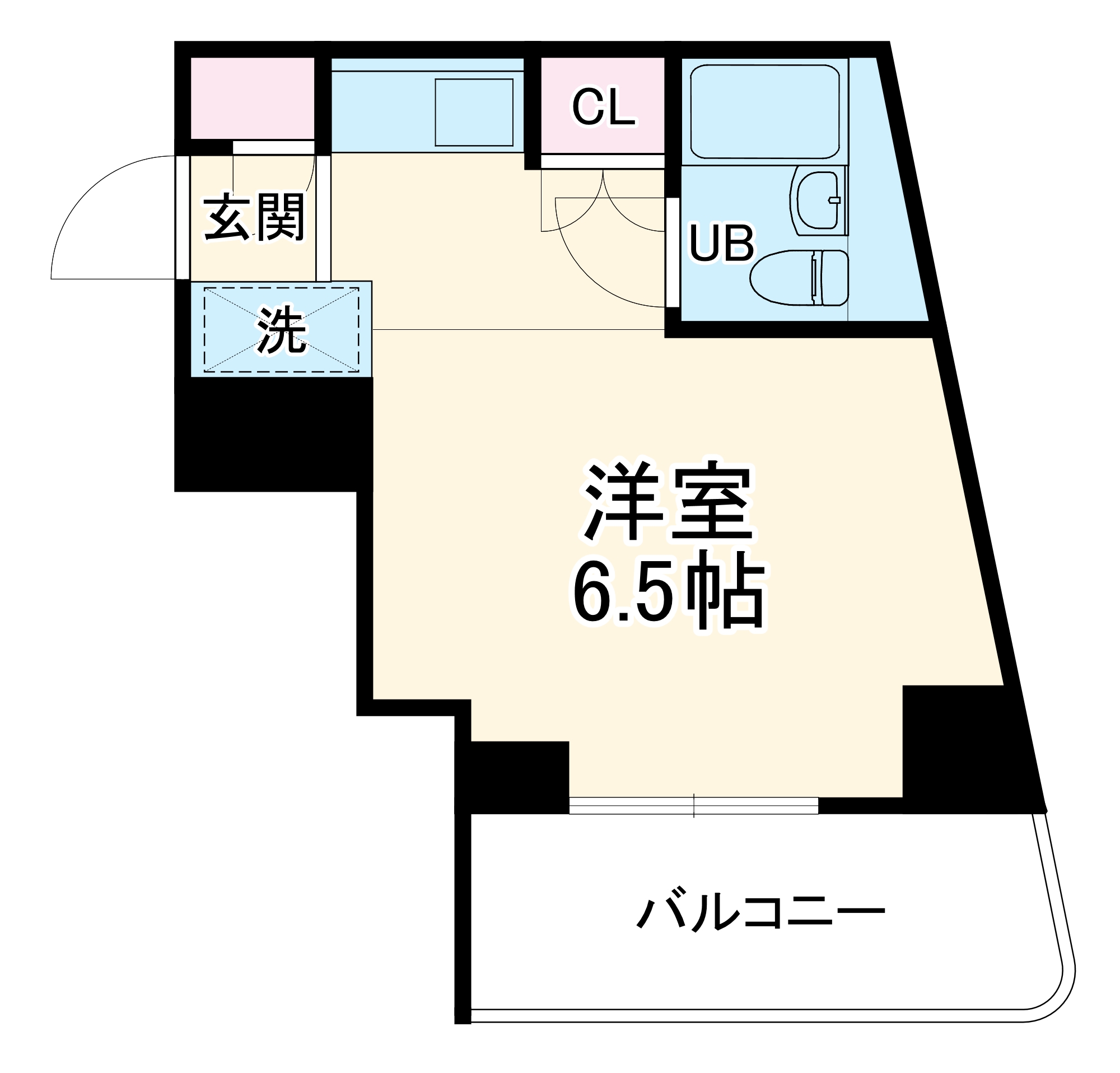パーク・ノヴァ綱島の間取り
