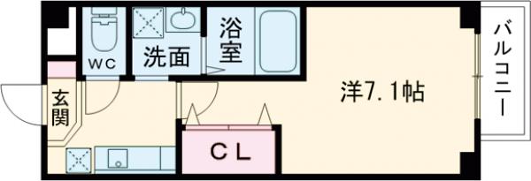 AILE南茨木の間取り