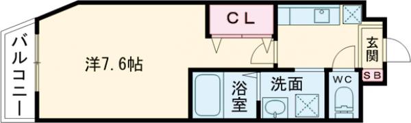 AILE南茨木の間取り