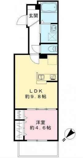 アリエッタの間取り