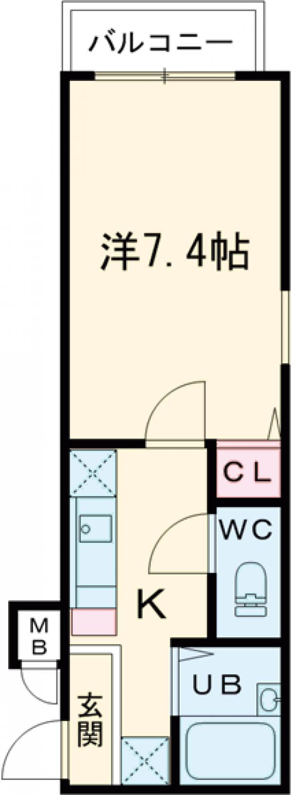 セジョリ上板橋の間取り