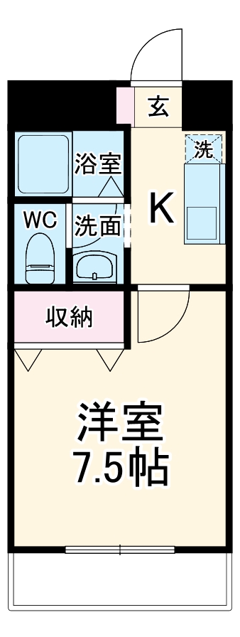 ピアリープレイスの間取り