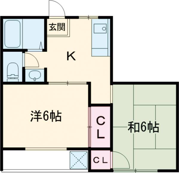 メゾン船堀の間取り