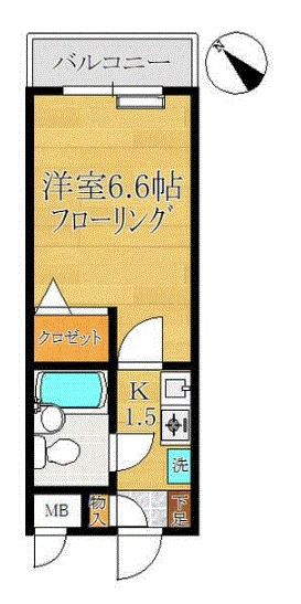 レジェンド王子の間取り