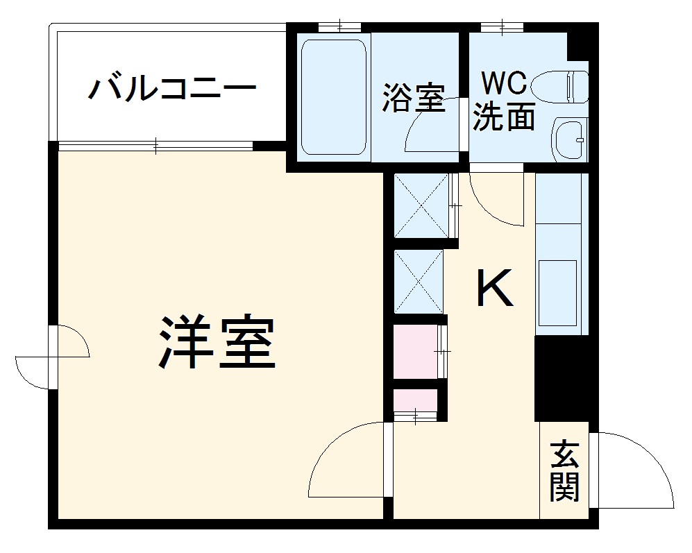 レジデンス宝の間取り