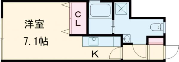 キングスコートⅡの間取り