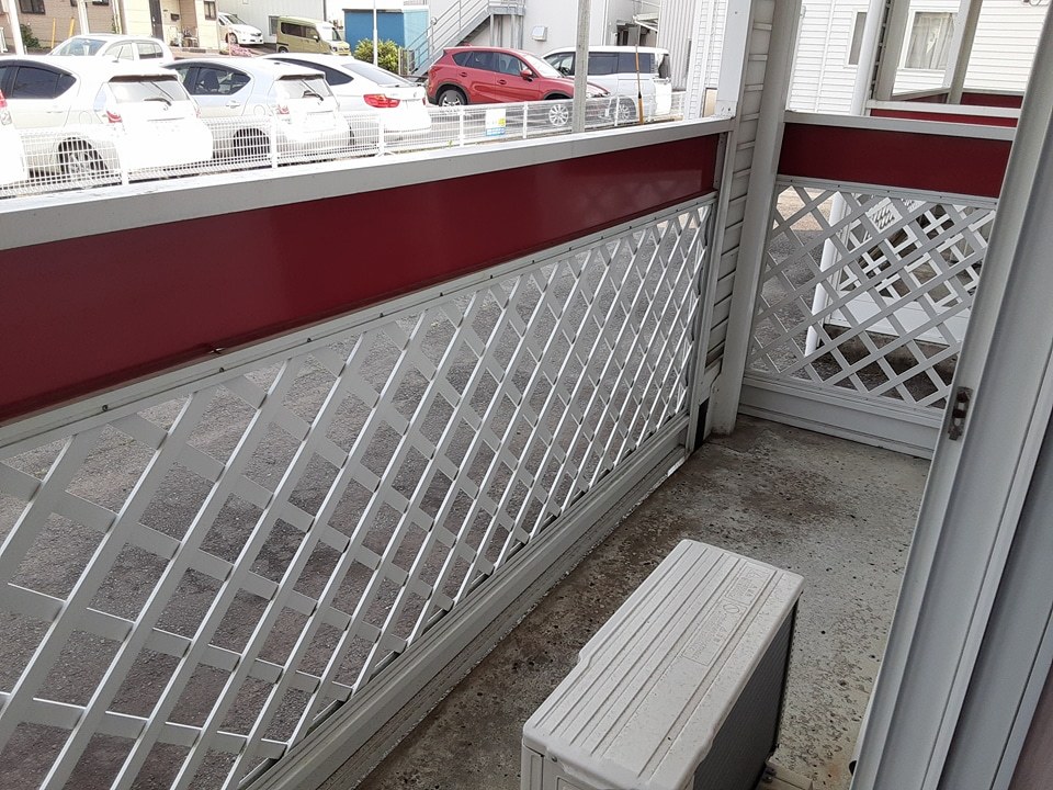 12/28 バルコニー