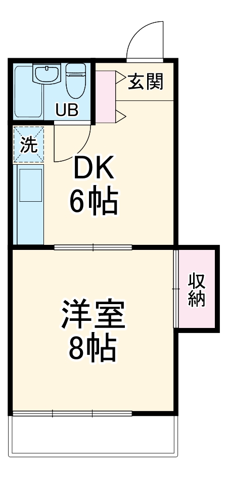 第2メゾン城山の間取り