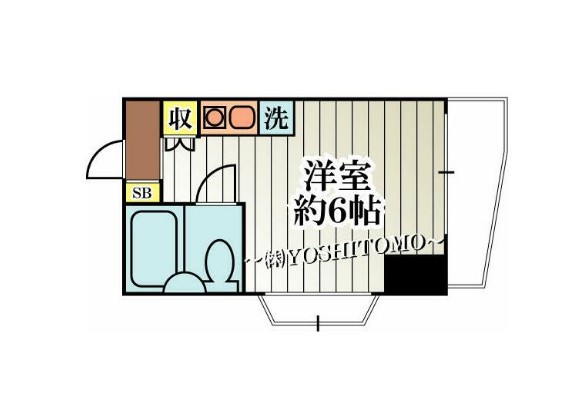 パークアベニュー東府中の間取り