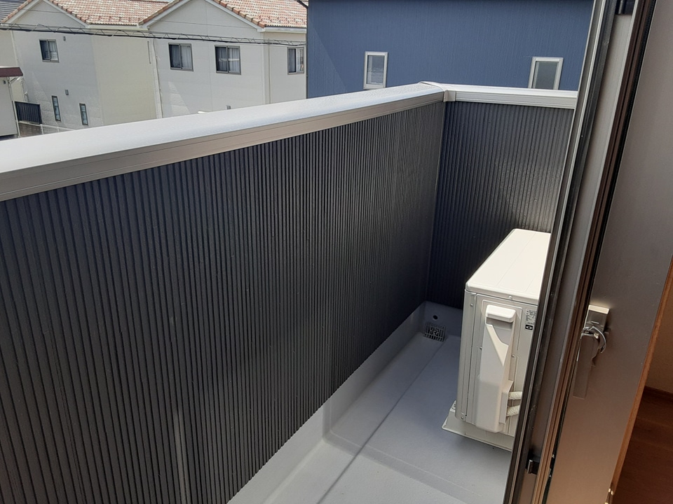 12/26 バルコニー