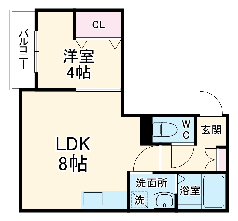 ジーメゾン守口藤田の間取り