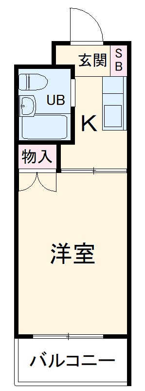 ハイタウン新丸子の間取り