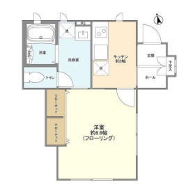 コモド本木の間取り