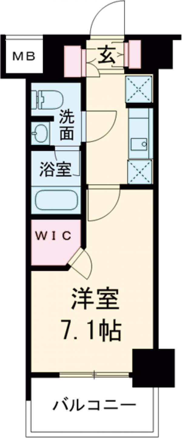 S-RESIDENCE板橋大山の間取り
