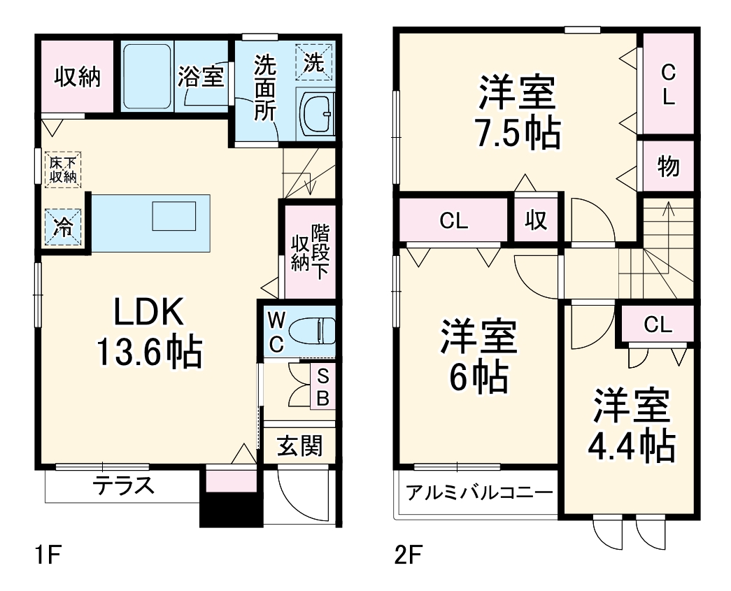 maison raffineeの間取り