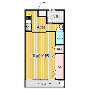 青山ハウスの間取り
