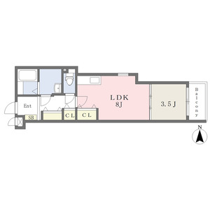 Leciel寺崎の間取り