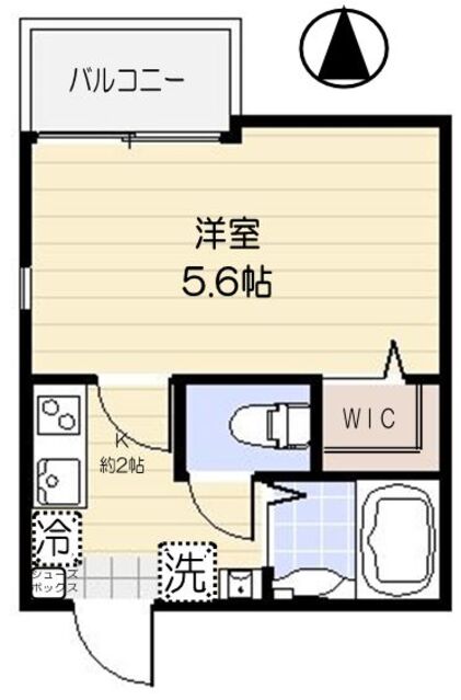 コワンドリュ北戸田の間取り