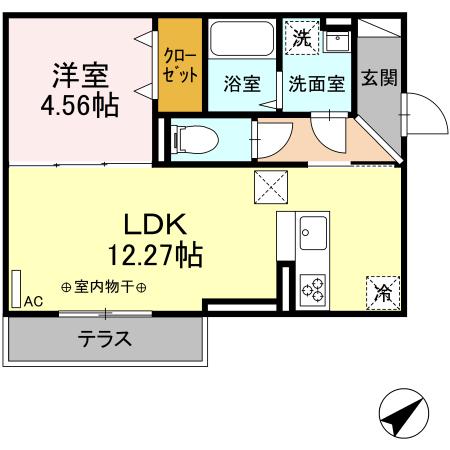 リュミエール ミナミの間取り