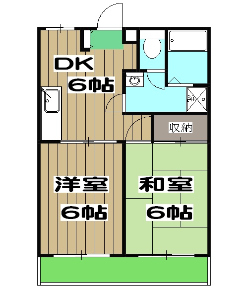 アヴェニール向陽の間取り