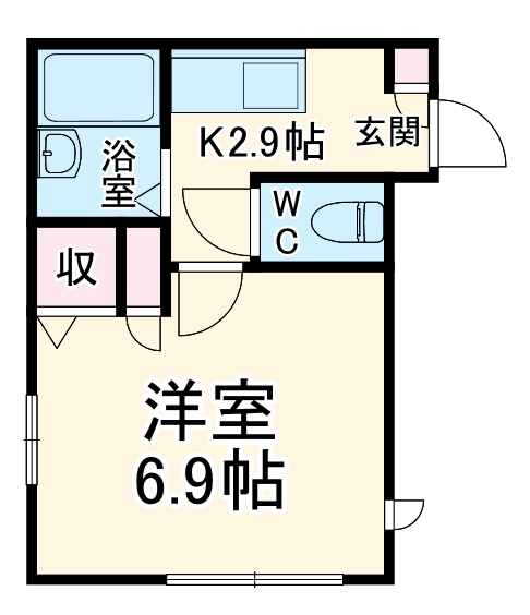 ソレイユの間取り