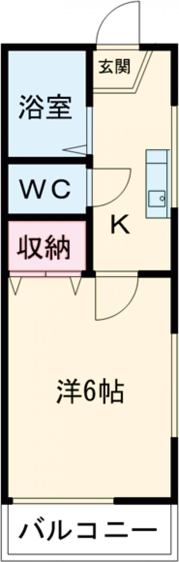 グリーンハイツの間取り