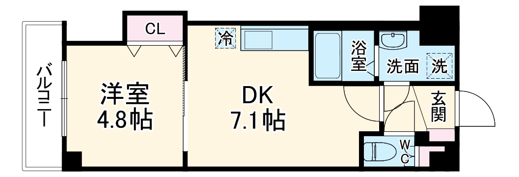 Chrysant Makuhari Firstの間取り