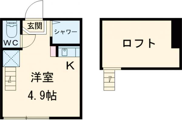 リヴィエール明大前の間取り