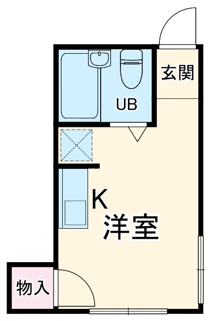 光荘の間取り