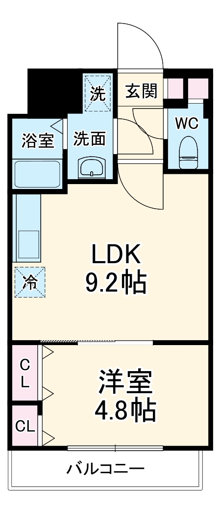 Cerezo Hongou Firstの間取り