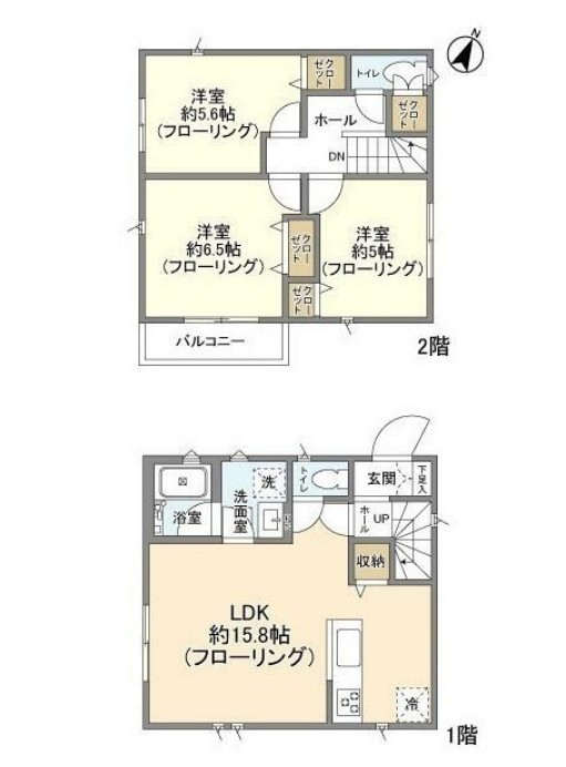 Kolet国立谷保#15の間取り