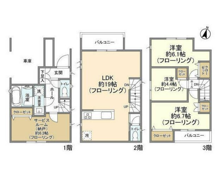 Kolet南与野#05の間取り