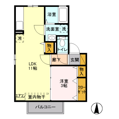 ア・プリオリの間取り