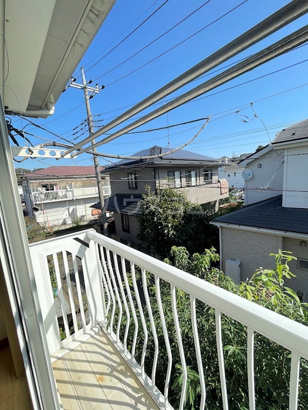 12/25 バルコニー