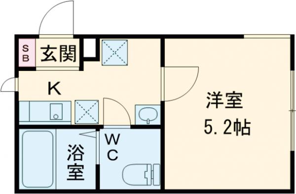 サンバレー春日町の間取り