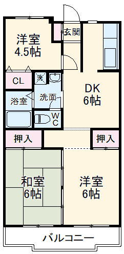 エーデルハイムの間取り