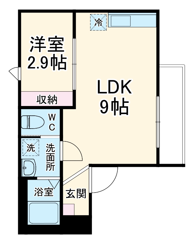ピオニーの間取り