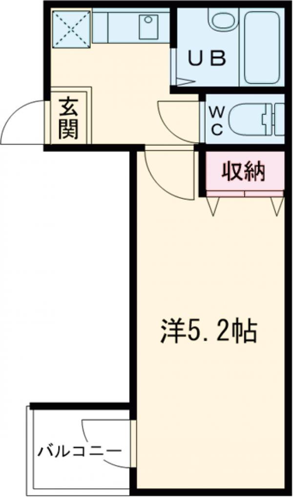 クレア南千住の間取り